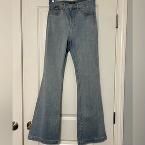 Express High Waisted Flare Jeans